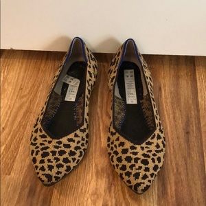 Leopard Print size 6.5 Rothys (no soles)